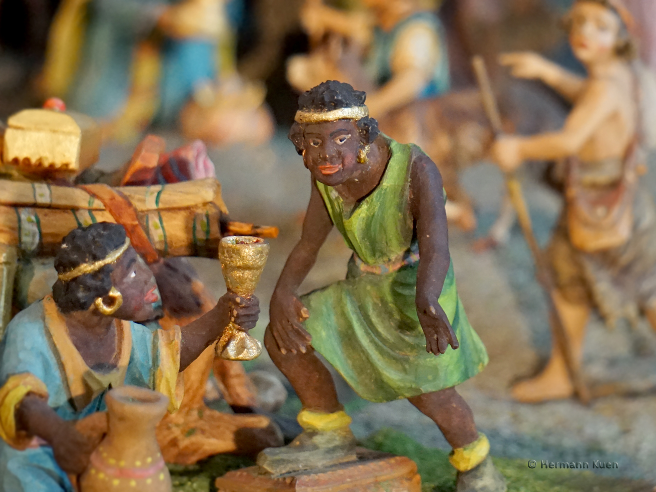 Gruppen Sitzende Kamele Mohr